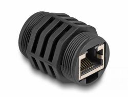 DeLOCK RJ45 Cat.6A Einbaumodul IP67 staub- und wasserdicht 