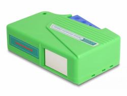 DeLOCK LWL Reinigungskassette für Steckverbinder mit 1,25 und 2,50 mm Hülse 