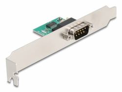 DeLOCK 90582 Serieller Konverter/Repeater/Isolator USB 2.0 RS-232 Grün, Edelstahl 