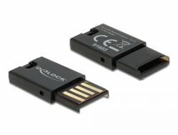 DeLOCK USB 2.0 Card Reader für Micro SD Speicherkarten 