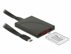 DeLOCK 91749 Kartenleser USB 3.1 [Gen 2] Type C Schwarz 