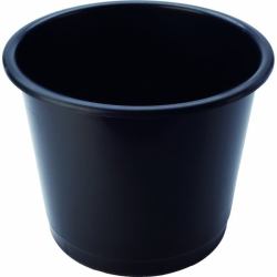 Deflecto CP025YTBLK 14l Polypropylen [PP] Schwarz Abfallkorb 