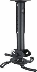 Deltaco ARM-500L Projektorhalterung Zimmerdecke Schwarz 