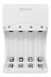 Deltaco CHG-SG-USB110 Akkuladegerät Ladegerät USB 