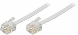 Deltaco DEL-159F Telefonkabel 2 m Weiß 