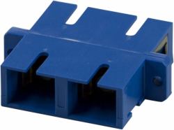 Deltaco FBP-1040 Kabeladapter 2x SC Blau 