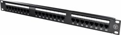 Deltaco PAN-124 Patch Panel 1U 