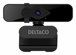 Deltaco W-200 Webcam 3,7 MP 2560 x 1440 Pixel Schwarz 