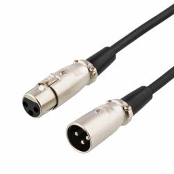 Deltaco XLR-1200 Audio-Kabel 20 m Schwarz 