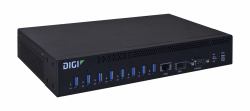 Digi AW08-G300 Schnittstellen-Hub USB 3.2 Gen 1 [3.1 Gen 1] Type-A 10000 Mbit/s Schwarz 