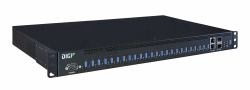 Digi AW24-G300 Schnittstellen-Hub USB 3.2 Gen 1 [3.1 Gen 1] Type-A 10000 Mbit/s Schwarz 