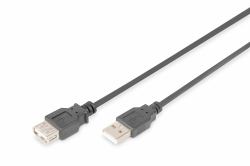 Digitus USB-A Verlängerungskabel, 1,8m 