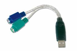 Digitus USB - PS/2-Adapter 