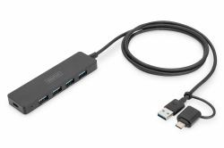 Digitus USB 3.0 Hub 4-Port, Slim Line 