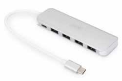 Digitus USB Typ-C™ 4-Port Hub [USB 3.0] + PD 