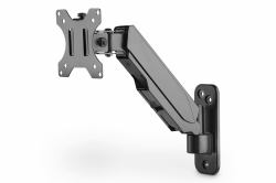 Digitus Universeller Single Monitorhalter mit Gasdruckfeder, Wandmontage 