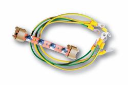 Digitus Potenzial-Ausgleichsschiene, 220 mm 6 Verbindungspunkte, incl. Erdungskabel 