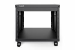Digitus Universal 19-Zoll Equipment Rack mit Rollen, 8HE 