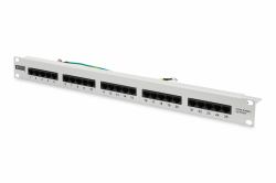 Digitus CAT 3 ISDN Patch Panel, ungeschirmt 