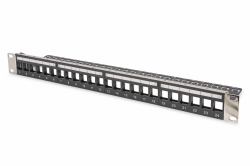 Digitus Modulares Patchpanel für Keystone Jacks 1HE - unbestückt 