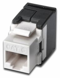 Digitus CAT 6 Keystone Modul, ungeschirmt RJ45 zu LSA, werkzeugfreie Montage, inkl. Kabelbinder 