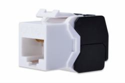 Digitus CAT 6A Keystone Modul, ungeschirmt 500 MHz gem. ISO/IEC 11801:2002 AM2:2009/09, werkzeugfreie Montage 