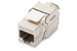 Digitus CAT 6 Keystone Modul, geschirmt 250 MHz gem. ISO/IEC 11801:2002 AM2:2009/09, werkzeugfreie Montage 
