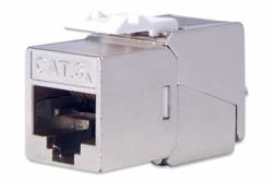 Digitus CAT 6A Keystone Modul, geschirmt 500 MHz gem.ISO/IEC 60603-7-51,11801 AMD2:2010-04, werkzeugfreie Montage 