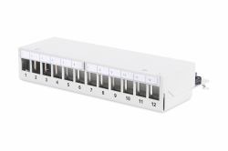 Digitus Modulares Desktop Patch Panel, geschirmt, 12-Port 