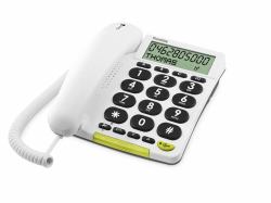 Doro 312cs Analoges Telefon Anrufer-Identifikation Weiß  - UK version