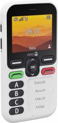 Doro Leva X10 6,1 cm [2.4"] 117 g Schwarz, Weiß Seniorentelefon 