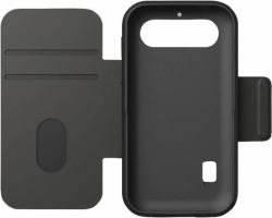 Doro 8879 Handy-Schutzhülle 10,2 cm [4"] Geldbörsenhülle Dunkles Grau 