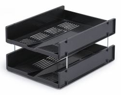 Durable 1700784058 Schreibtischablage Kunststoff Grau 