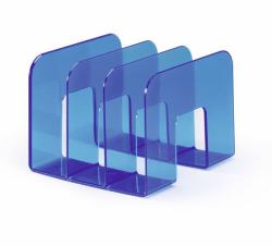 Durable 1701395540 Schreibtischablage Blau, Transparent 