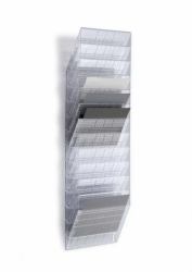 Durable FLEXIBOXX Prospektständer 12 Regale Transparent 