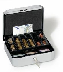 Durable ?Uroboxx S Cash/Ticket Box - Anthracite, Grey - Warranty: 12M
