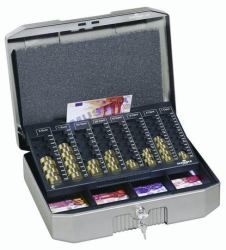 Durable ?Uroboxx Cash/Ticket Box - Metal Grey - Warranty: 12M