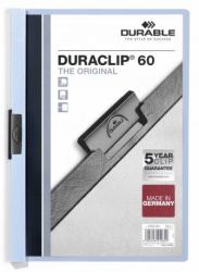 Durable Duraclip 60 Präsentations-Mappe PVC Hellblau, Transparent 