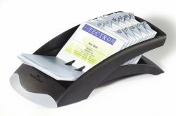 Durable VISIFIX Visitenkartenhalter Schwarz 