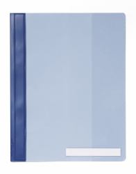 Durable 2510-06 Präsentations-Mappe PVC Blau, Transparent 