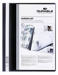 Durable Duraplus Präsentations-Mappe Schwarz 