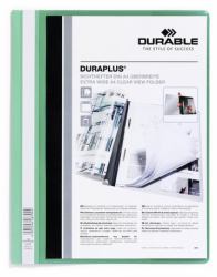 Durable DURAPLUS Präsentations-Mappe Grün, Transparent 