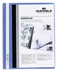 Durable DURAPLUS Präsentations-Mappe Blau, Transparent 