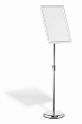 Durable 479923 Zeichenhalter und Informationsstand A3 Aluminium, Kunststoff, Stahl Silber 