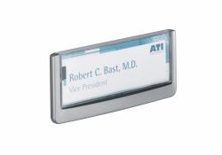 Durable 486037 Zeichenhalter und Informationsstand Schilderhalter Kunststoff Graphit 