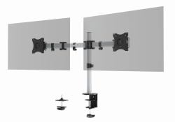 Durable 509523 Flachbildschirm-Tischhalterung 68,6 cm [27"] Wand Silber 