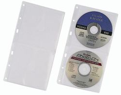 Durable 5203-19 Schutzhülle 2 Disks Transparent 
