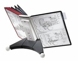 Durable SHERPA table 10 Dokumentenanzeige-Karussell Tisch/Bank Porträt A4 