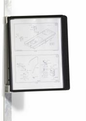 Durable Vario magnet wall 5 Dokumentenanzeige-Karussell Wand Porträt A4 