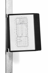 Durable VARIO Dokumentenanzeige-Karussell Wand Porträt A4 